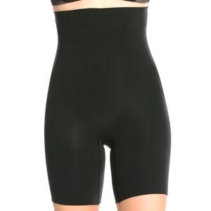 Spanx higher power high waisted compression shorts size B